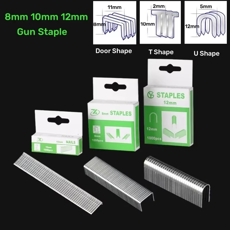 Stapler Heavy Duty - Agrafes en forme de U/T/porte, clous