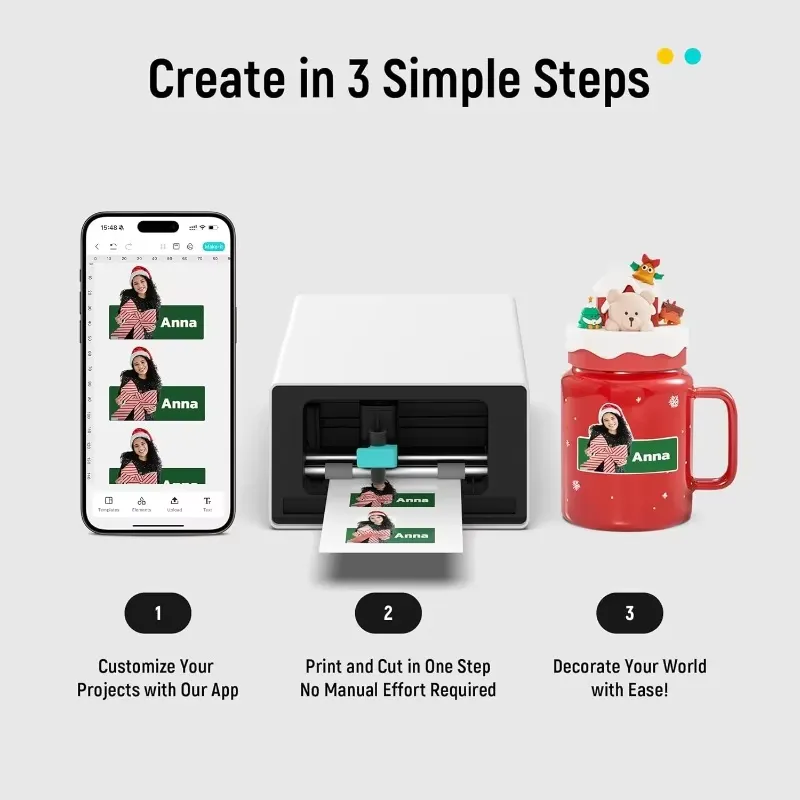 Photo Printer - PixCut S1 Machine à créer des