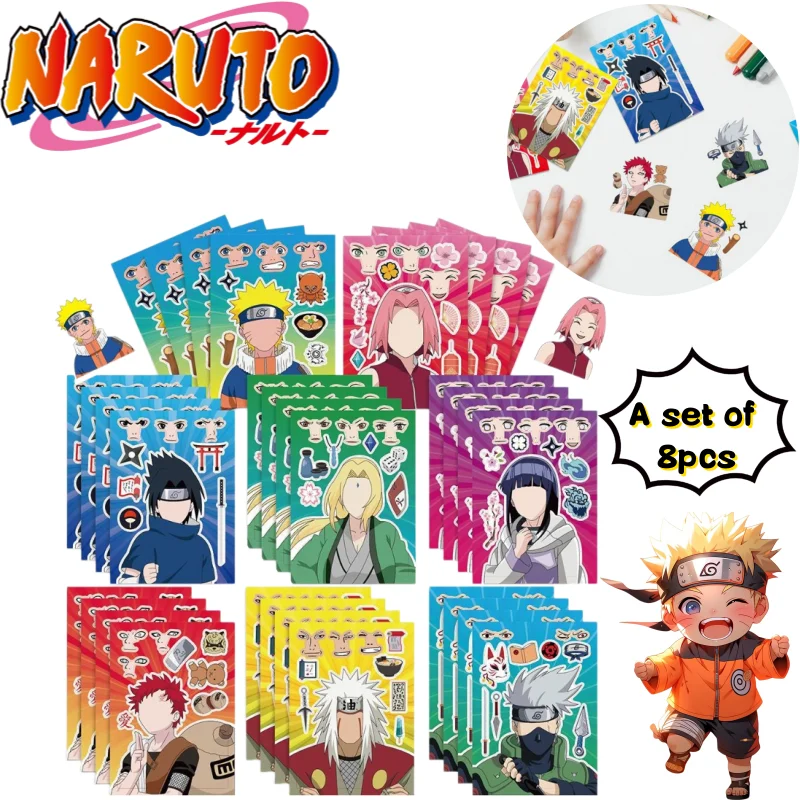 Printer Paper - Autocollants Naruto Uzumaki, Naruto Hatake Kakashi,