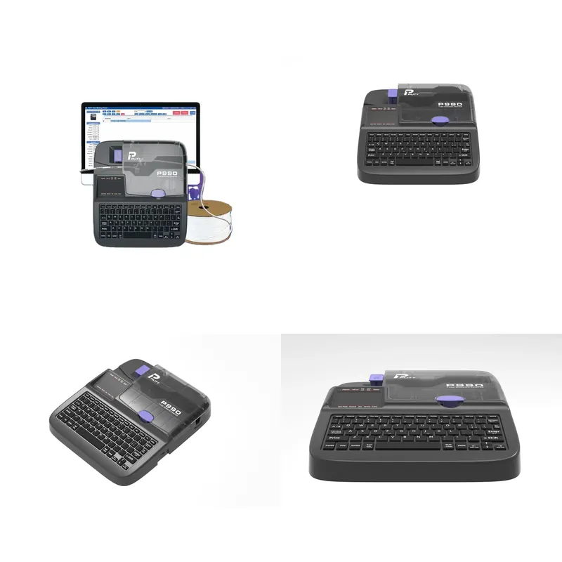 Label Printer - Imprimante professionnelle P990 pour étiquettes de