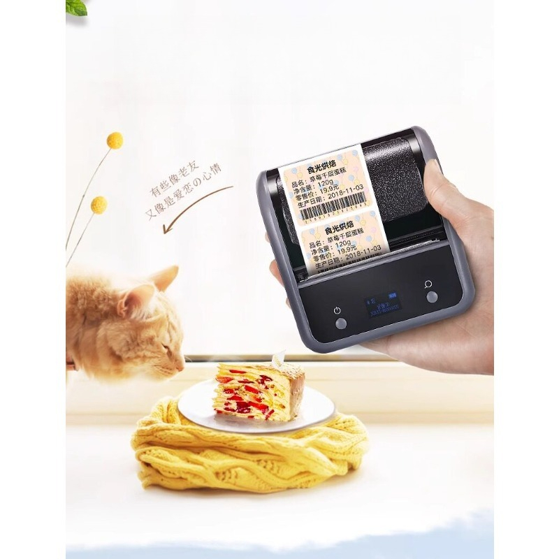 Barcode Printer - Imprimante thermique portable Bluetooth B3S pour
