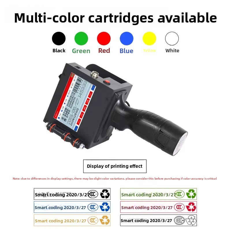 Imprimante jet d'encre portabl - Barcode Printer avis et prix