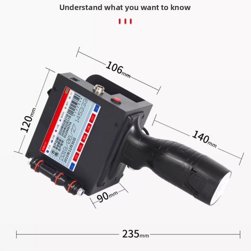 Imprimante jet d'encre portabl - Barcode Printer avis et prix