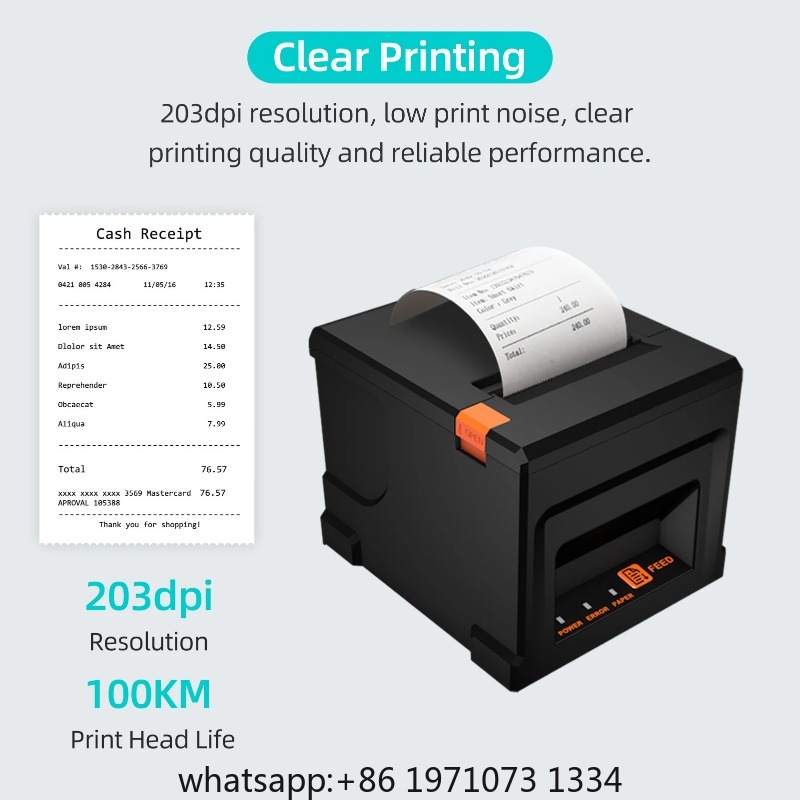 【POS-8360】Imprimante de reçus  - Receipt Printer avis et prix