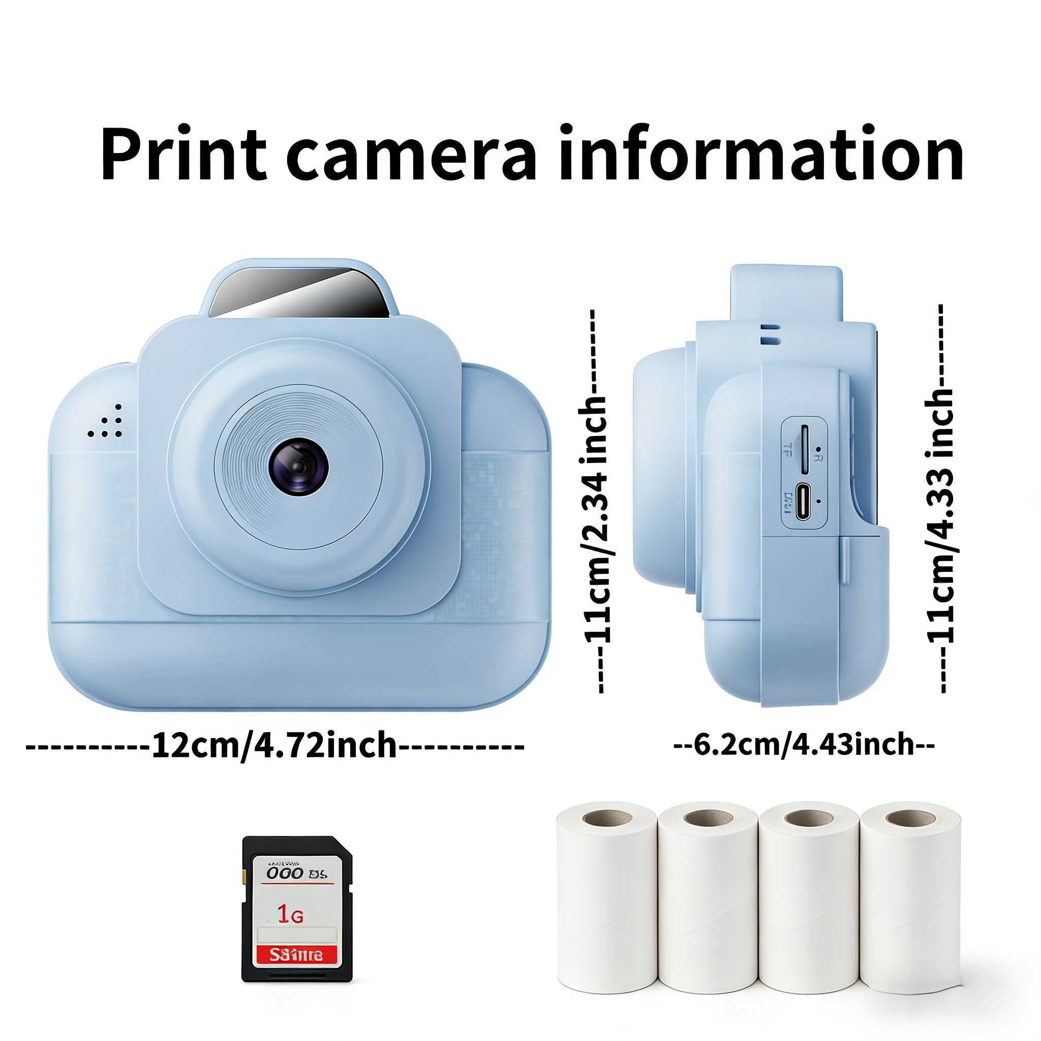 Imprimante photo portable (ble - Photo Printer avis et prix