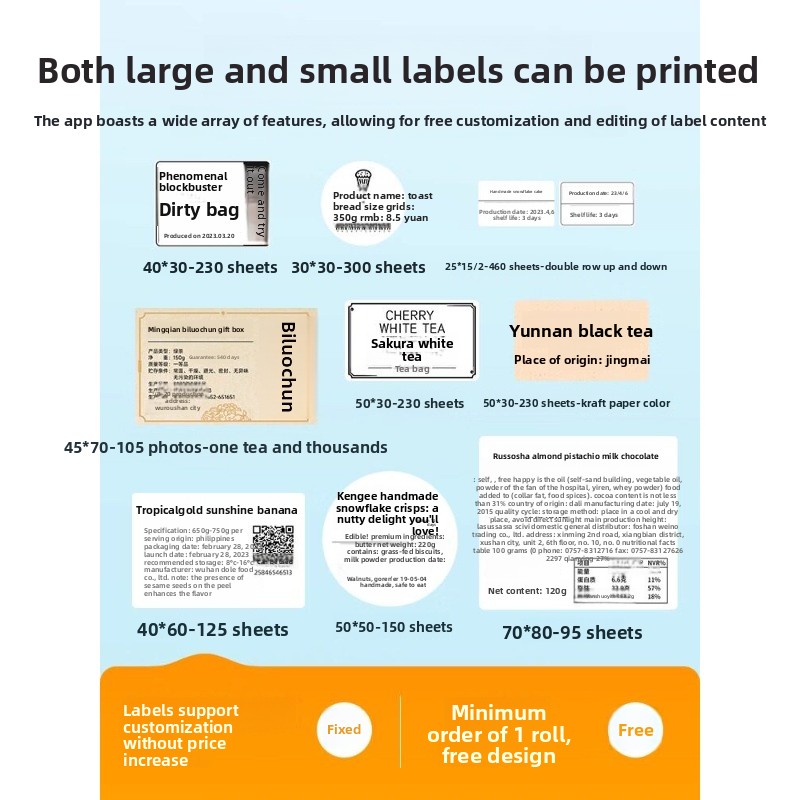 Imprimante thermique portable  - Barcode Printer avis et prix